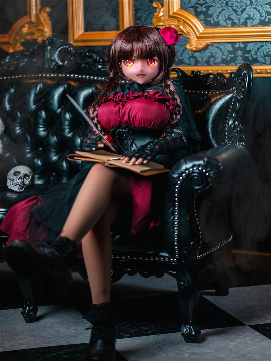 155cm H-cup Head#S1 Champagne Dark Gothic Cartoon Love Doll Bakuchi