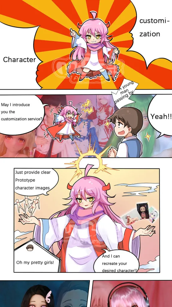 Customization sex doll