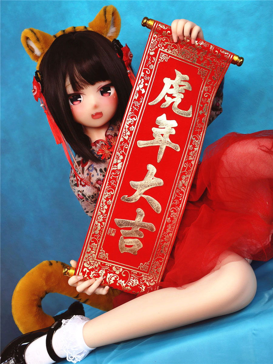 135cm Slim Body Head#65 Slicone Love Doll New Year Anime Cute