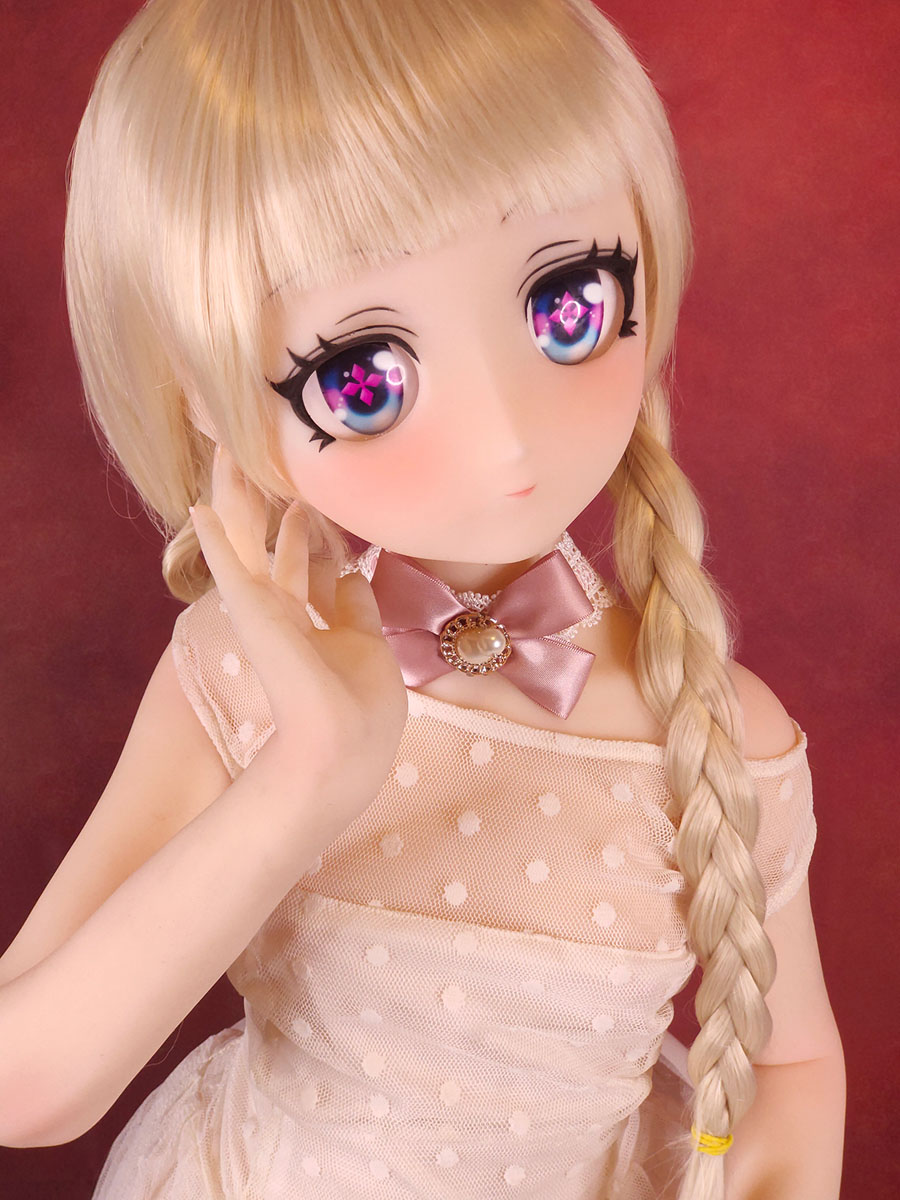 135cm Plump Body Head#17 Anime Sex Doll Blond Hair Beautiful Cute