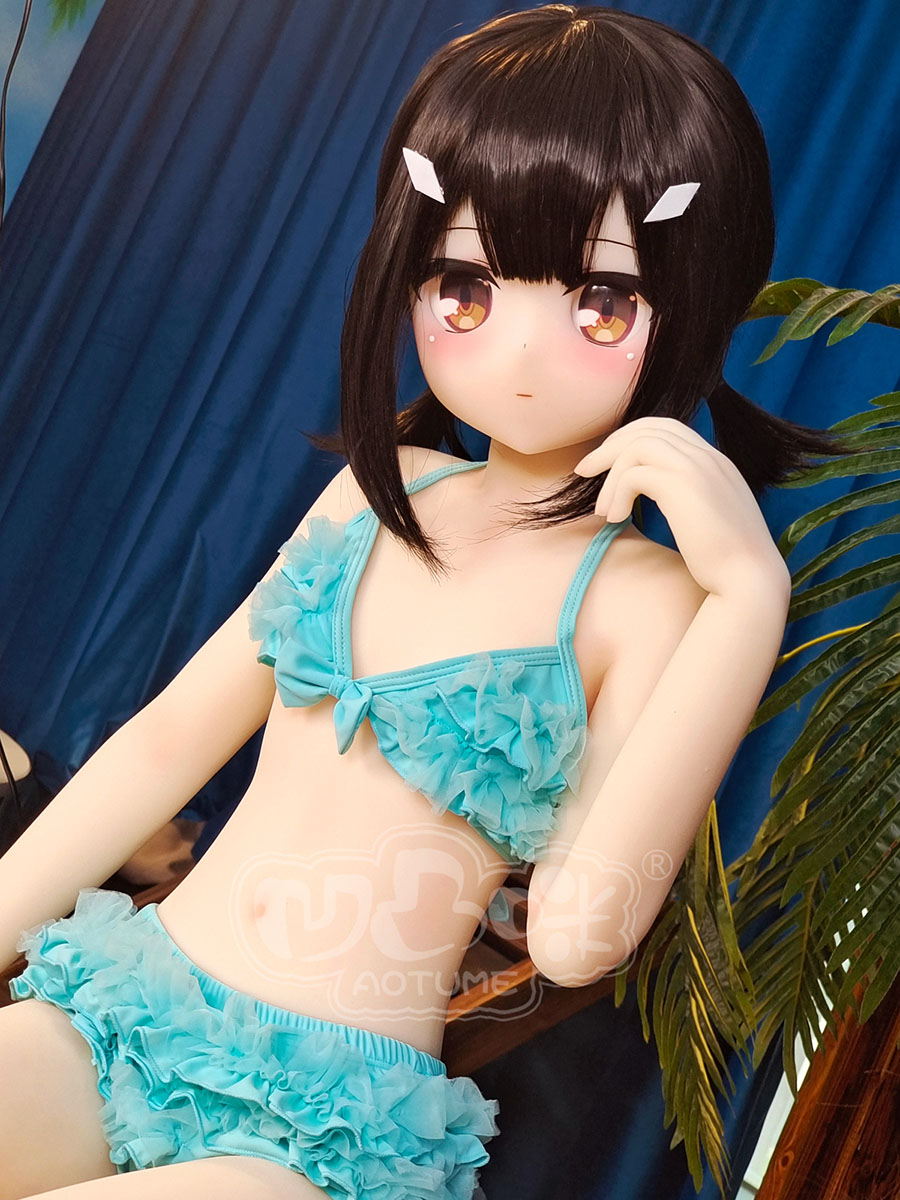 135cm Head#99 Slim Body Anime Sex Dolls Blue Bikini Cute