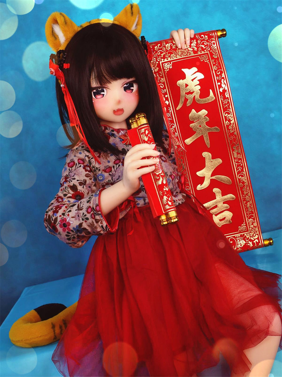 135cm Slim Body Head#65 Slicone Love Doll New Year Anime Cute