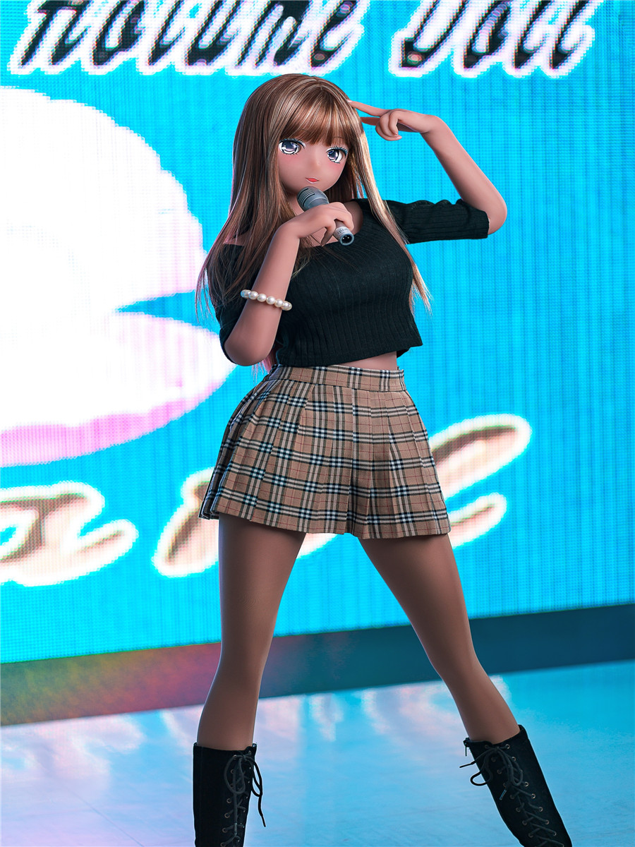 155cm Pearl C-cup TPE Tanned Popular Idol Sex Doll