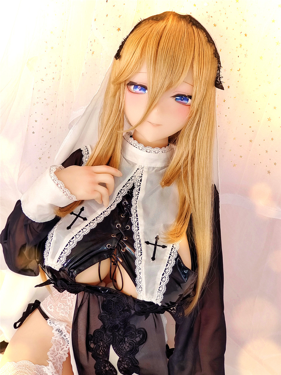 155cm H-cup Head#83 Cospaly Nun Anime Sex Doll Huge Tits