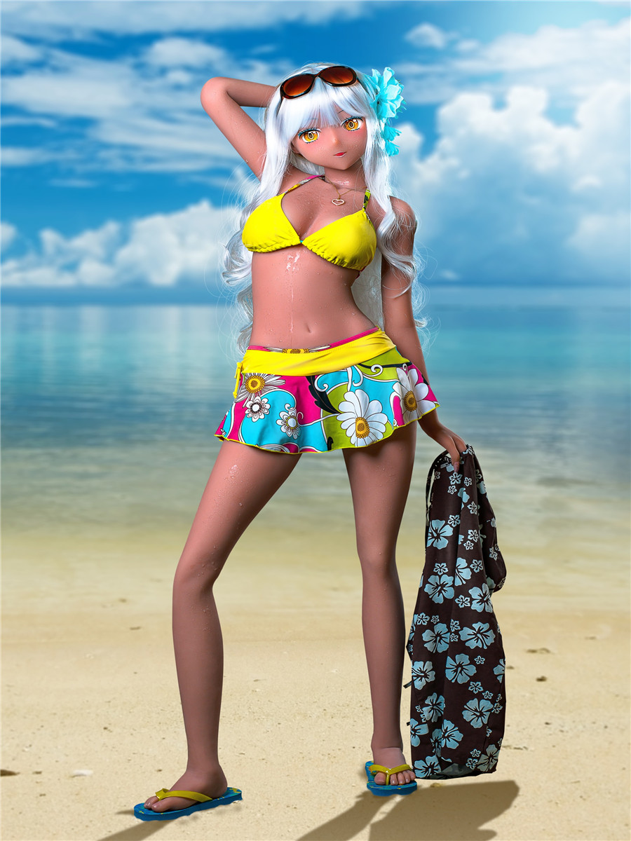 155cm C-cup Pearl TPE Sex Doll Tanned Bikini