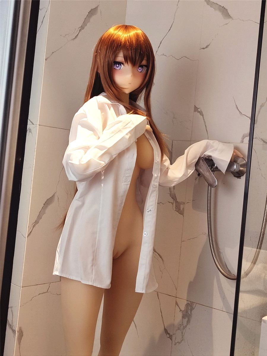 155cm Head#77 C-cup Silicone Head TPE Head Anime Cosplay Sex Doll
