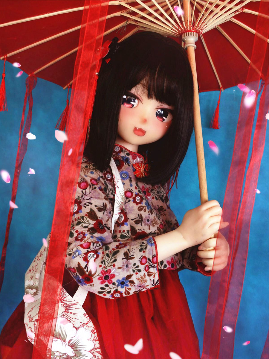 135cm Slim Body Head#65 Slicone Love Doll New Year Anime Cute