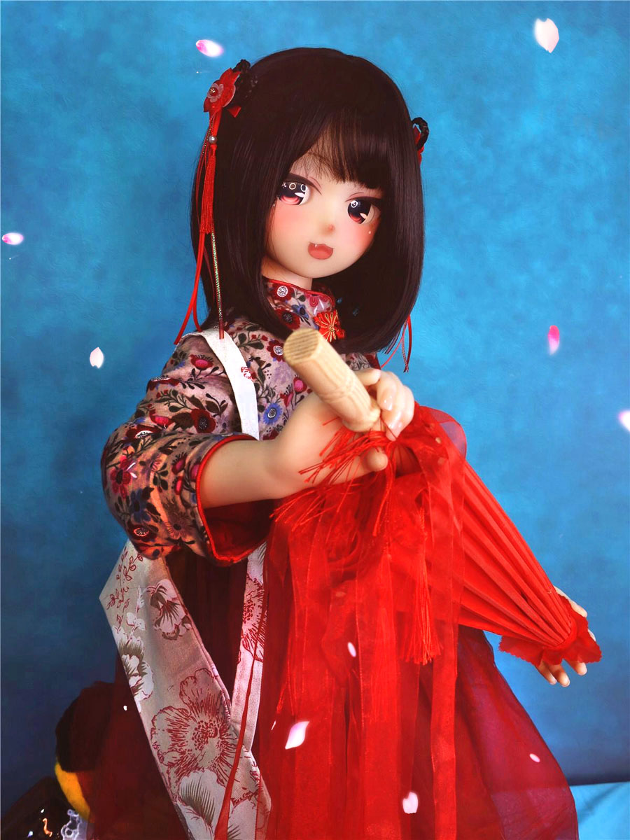 135cm Slim Body Head#65 Slicone Love Doll New Year Anime Cute