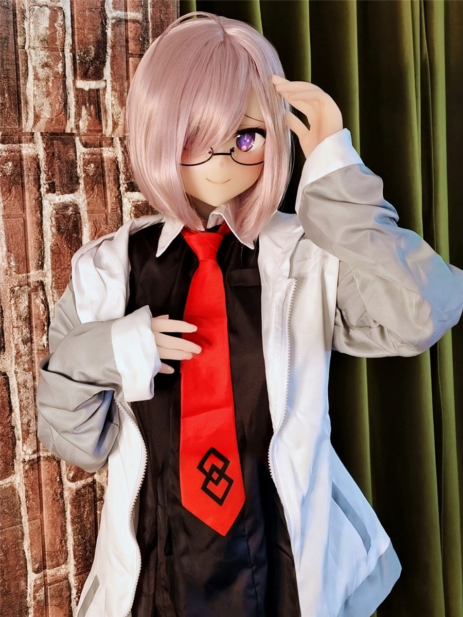 155cm Head#76 C-cup Silicone Head TPE Body Cosplay Love Doll