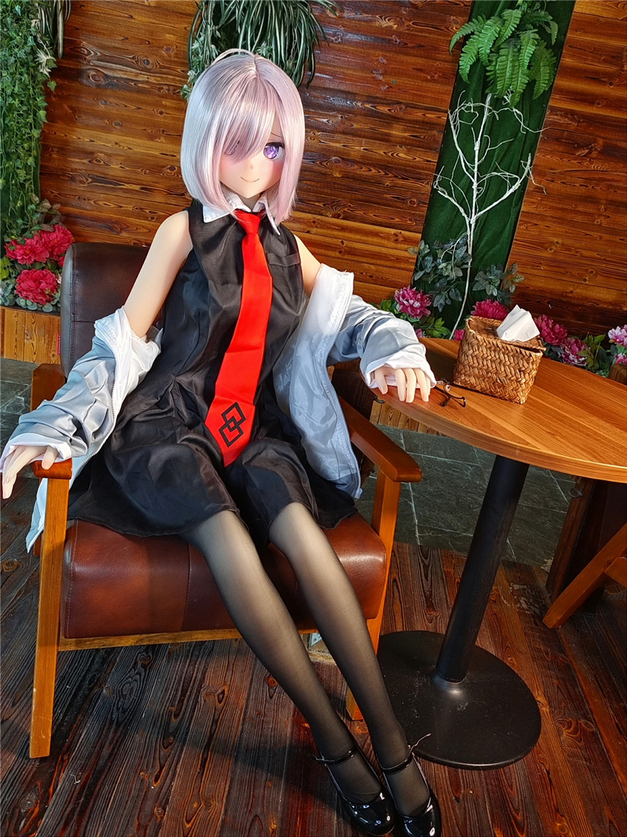 155cm Head#76 C-cup Silicone Head TPE Body Cosplay Love Doll