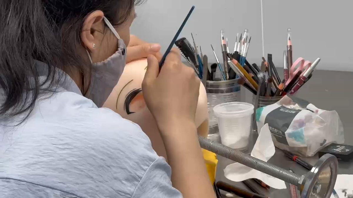 pure hand-painted love doll