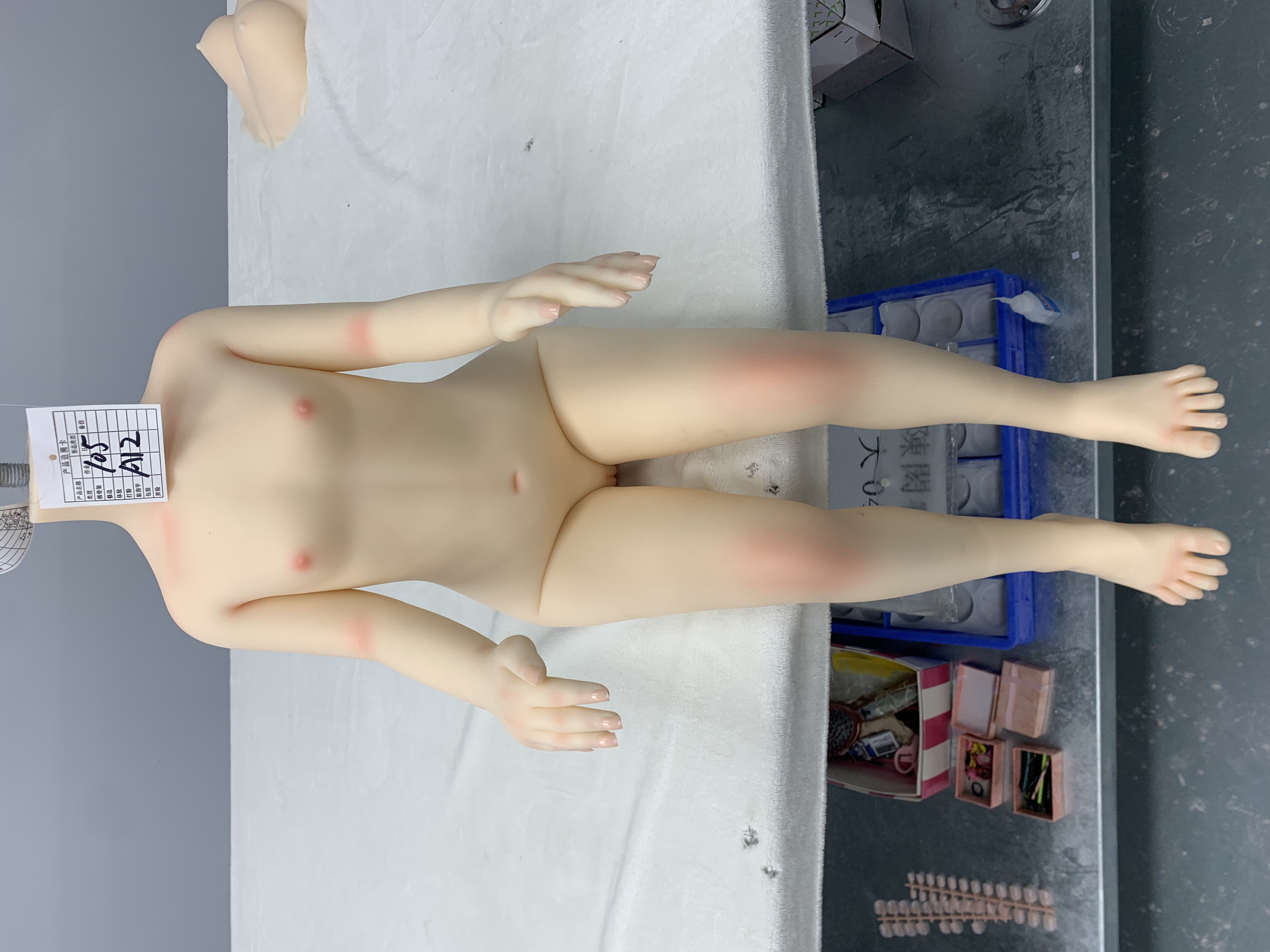 A12 105cm Silicone Sex Doll Tight Leg Skeletons Factory Second