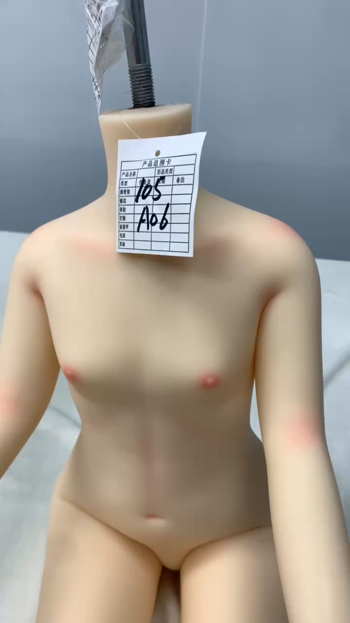 A06 105cm Silicone Sexdoll Arms and Legs Tight Front & Back Cosmetic Blemish