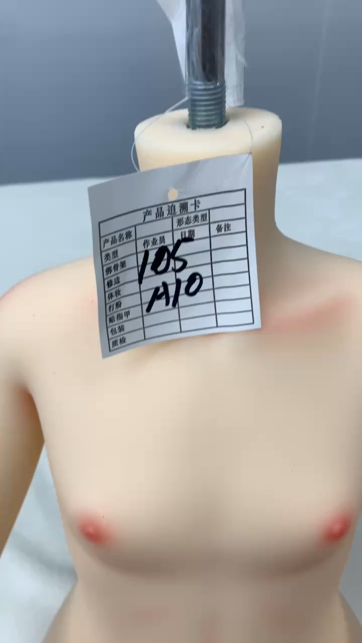 A10 105cm Silicone Sexdoll Exposed Bone on Lower Leg Cosmetic Blemish