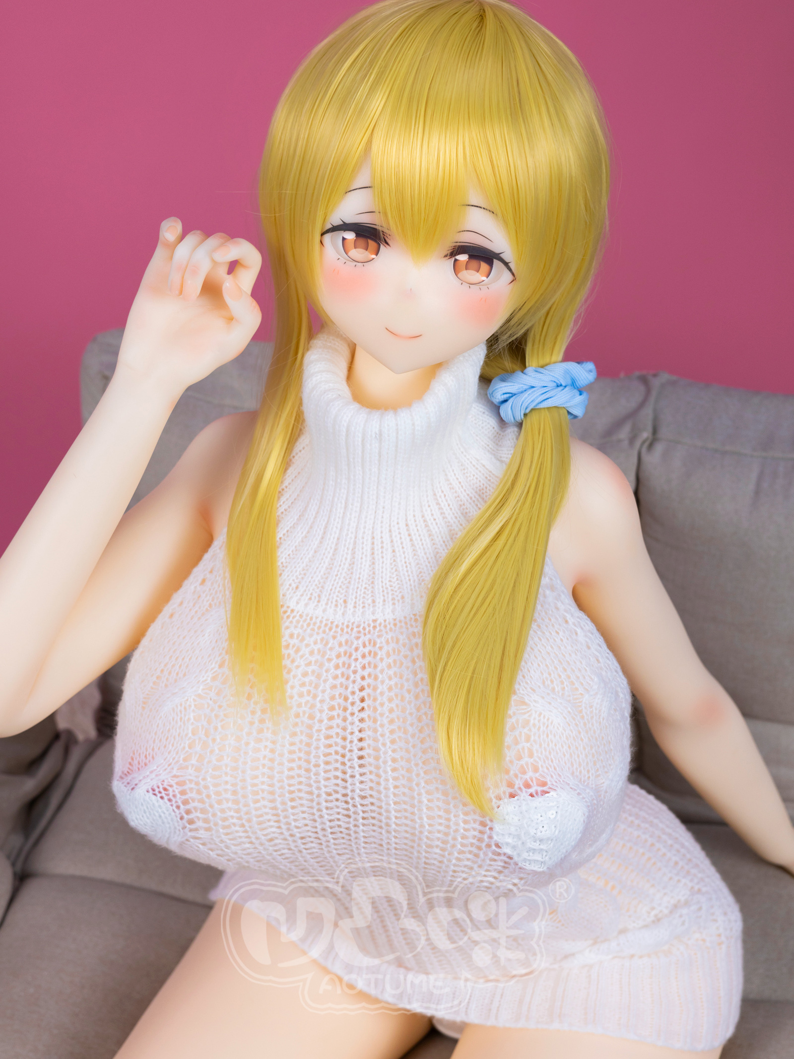 Head#132 160cm K-Cup Full Silicone Anime Sex Doll Huge Breasts Big Butt