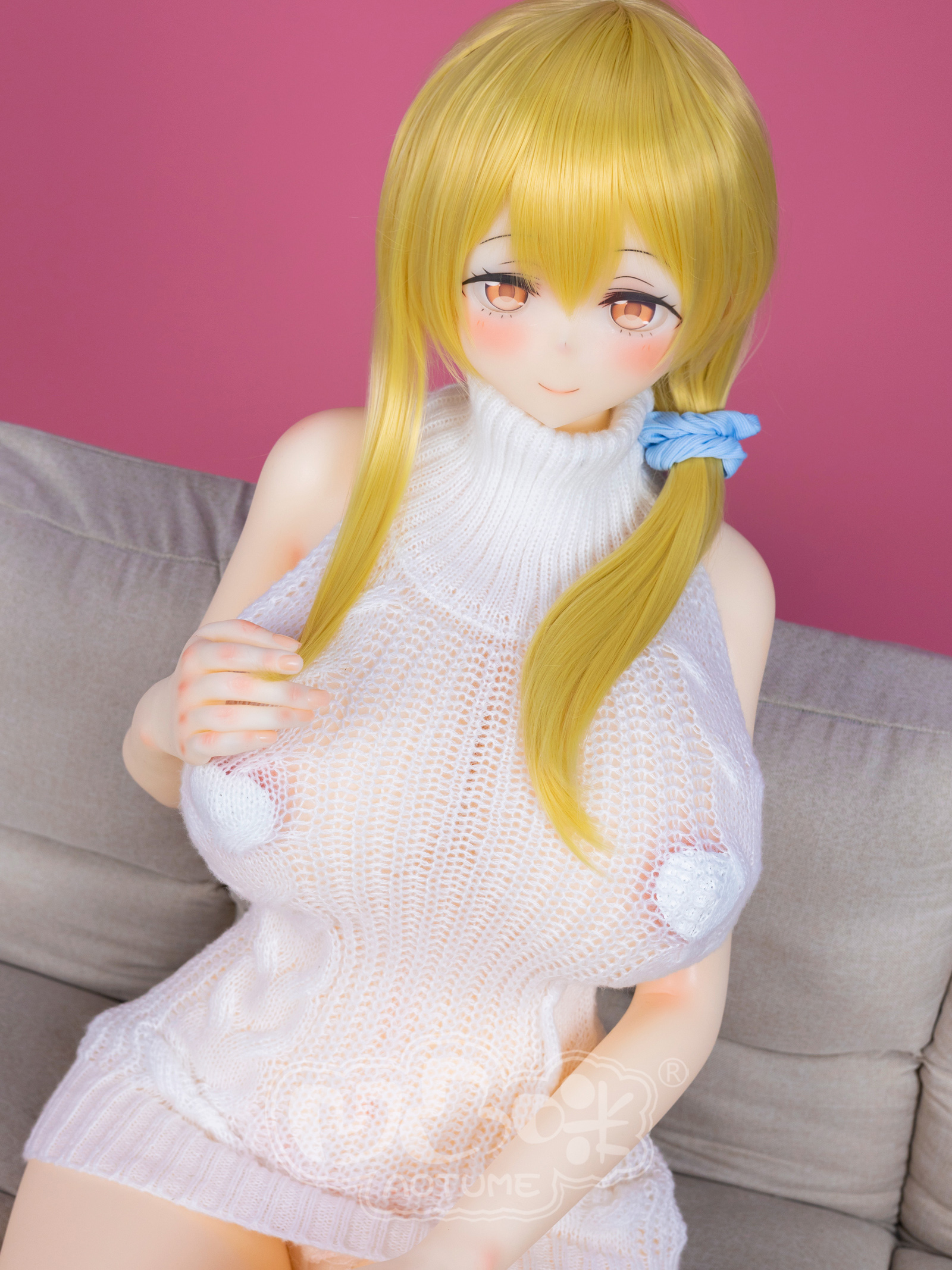 Head#132 160cm K-Cup Full Silicone Anime Sex Doll Huge Breasts Big Butt