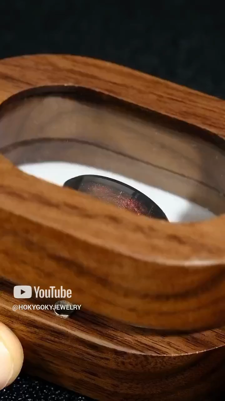 8mm Men's Ring Fashion Men's Personality Tungsten Gold Green Index Finger Single Ring Women's Couple Ring Jewelry