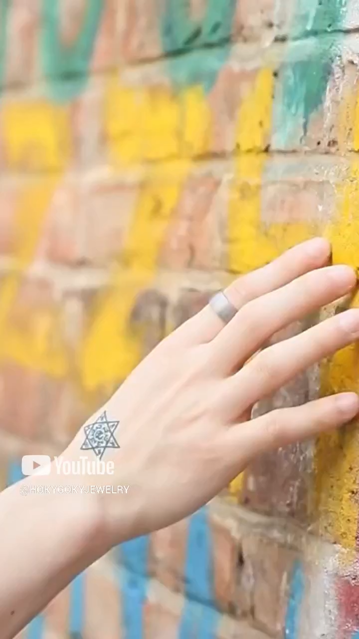 8mm Olive Wood Peace Holy Ring Tungsten Gold Ring Men's Wooden Hip-hop Wide-face Tungsten Steel Ancient Style Ring Simple and Versatile Trendy Index Finger Fashion Men's Ring