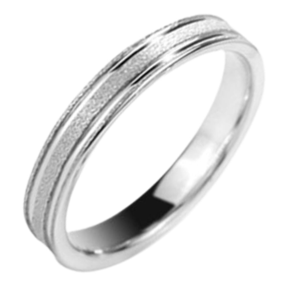 Couples Rings Closed Tungsten Gold Men's Rings Matte High-end Silver Pinky Rings Women's Tungsten Steel Simple Men's Rings Niche Durable and Fashionable Eternal Love