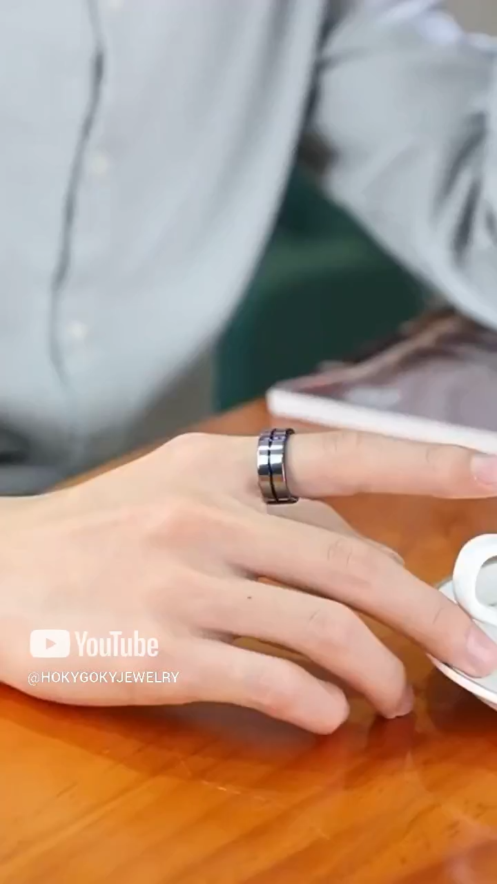 Men's Cross Index Finger Single Noble Blue High-End Tungsten Gold Unmarried Pinky Ring Promise Ring for Men 857 Tungsten Gold Ring Blue Cross Design Wear-Resistant and Scratch-Resistant Comfortable Inner Arc Free Engraving