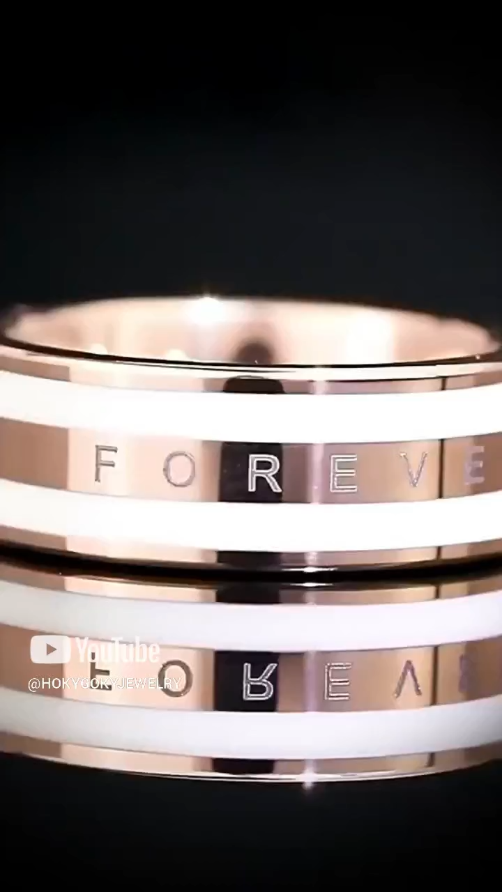 8mm Rose Gold Ring Unisex Ceramic Personality Pinky Ring New Style Niche Design Tungsten Gold Wide Ring Light Luxury Cold Style Forever Series Tungsten Gold Ceramic Ring Eternal Engraving Support Customization Couples Love Choice