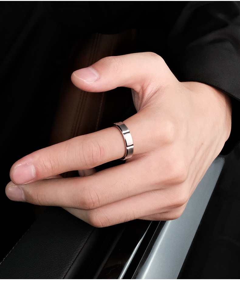 5mm Tungsten Ring for Men Silver Couple Ring Simple and Versatile Tungsten Steel Ring for Women Simple Design Wear-resistant Scratch-resistant and Durable