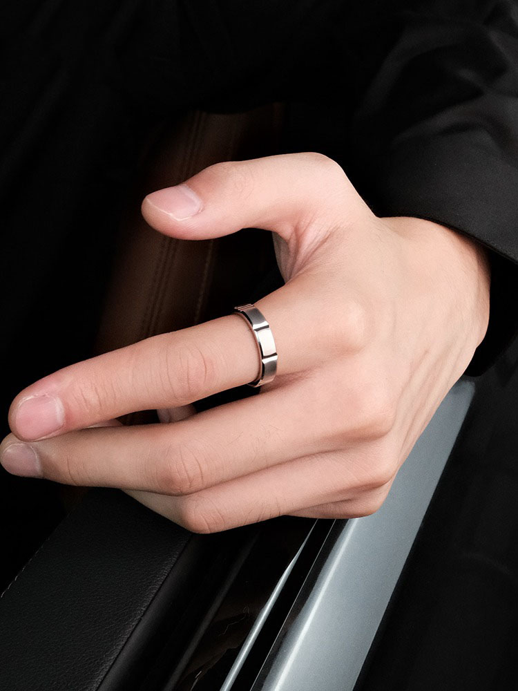 5mm Tungsten Ring for Men Silver Couple Ring Simple and Versatile Tungsten Steel Ring for Women Simple Design Wear-resistant Scratch-resistant and Durable