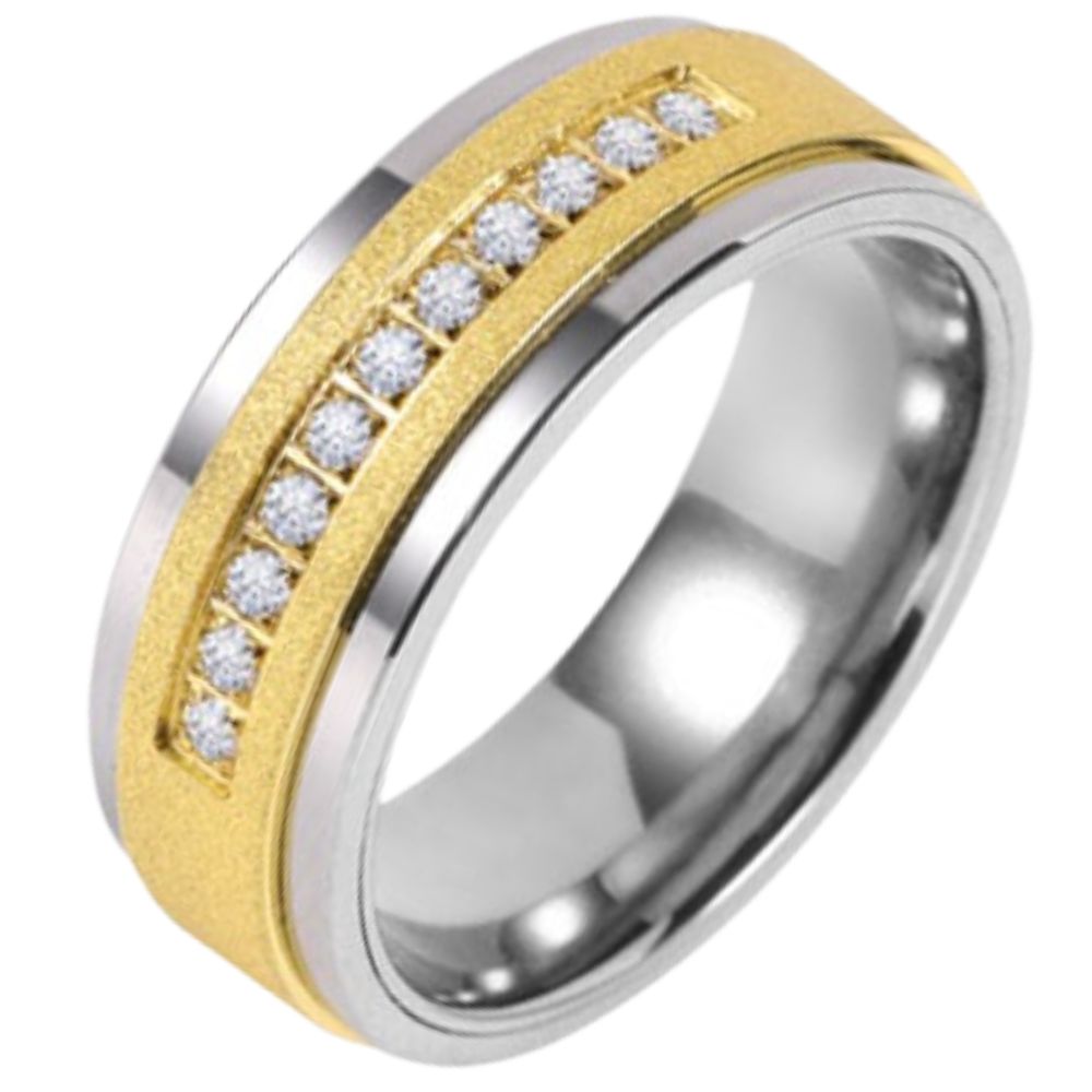 6mm Couple Rings for Men and Women, Frosted Diamond Tungsten Gold Frosted High-End Personality and Fashion Tungsten Gold Frosted Diamond Ring 857 Tungsten Alloy Wear-Resistant and Scratch-Resistant Handmade Inner Arc Comfortable to Wear
