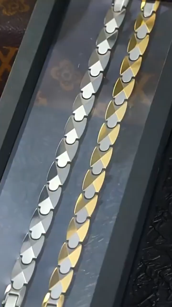 20.5cm Men's Bracelet Simple Magnet Jewelry Tungsten Gold Personality Hand Jewelry Light Luxury High-End God of War Bracelet 857 Tungsten Gold Material Vacuum Plating Process Arrow Element Design Wristband Trendy Men's Personality Accessories