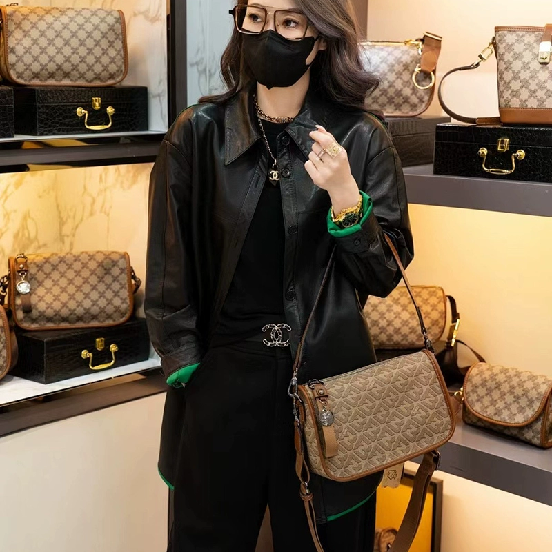 1117-2025 New Fashion Shoulder & Crossbody Bag – Elegant Large-Capacity Underarm Bag for Women