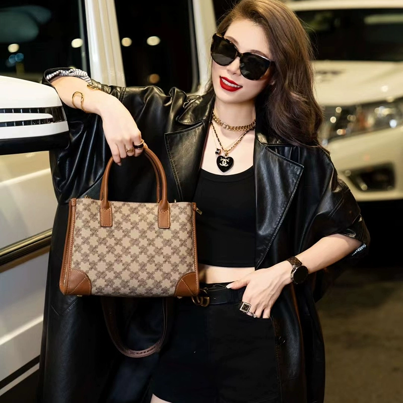 1118-2025 Fashion Tote Bag for Women – Large-Capacity Elegant Handbag with Shoulder & Crossbody Straps