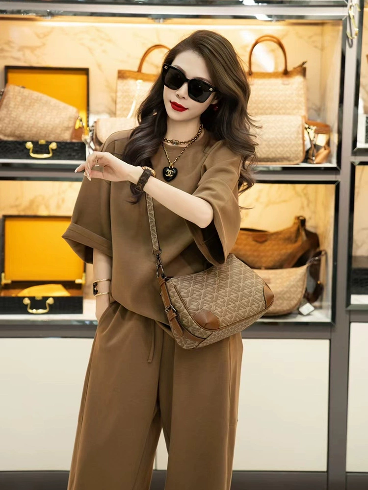 1119-2025 New Trendy Shoulder & Crossbody Bag – Minimalist Box Bag with Elegant Niche Design