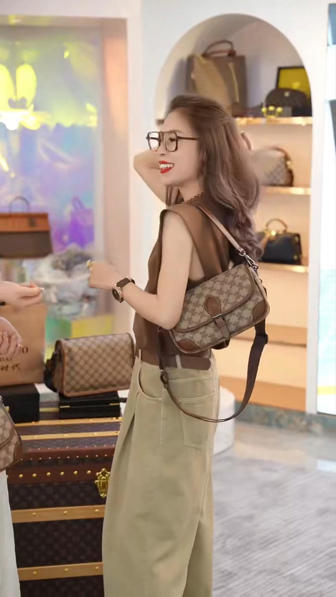 1108-2025 New Women's Shoulder Bag – Fashionable & Casual Crossbody Bag with Elegant Design