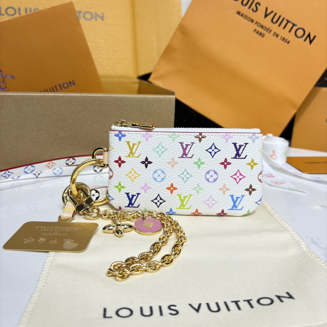 1170-X TM Phone Case-White Monogram Multicolore