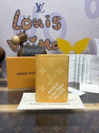 1187-Yellow Flower Card Holder