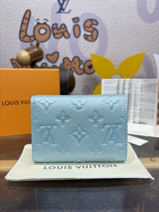 1199-Victorine Wallet – Blue Trifold Edition