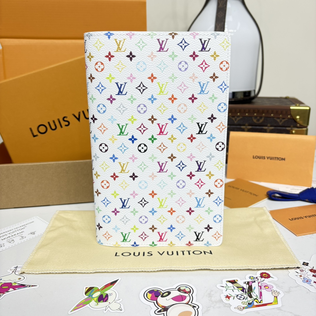 1179-X TM Notebook Cover – White Multicolor