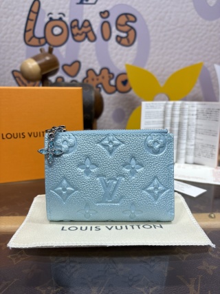 1200-Portefeuille Lisa Wallet – Blue Compact Edition