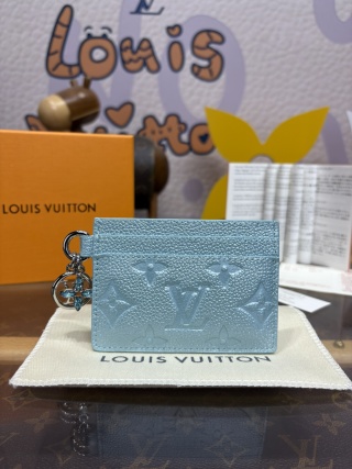 1197-Charms Card Holder – Blue