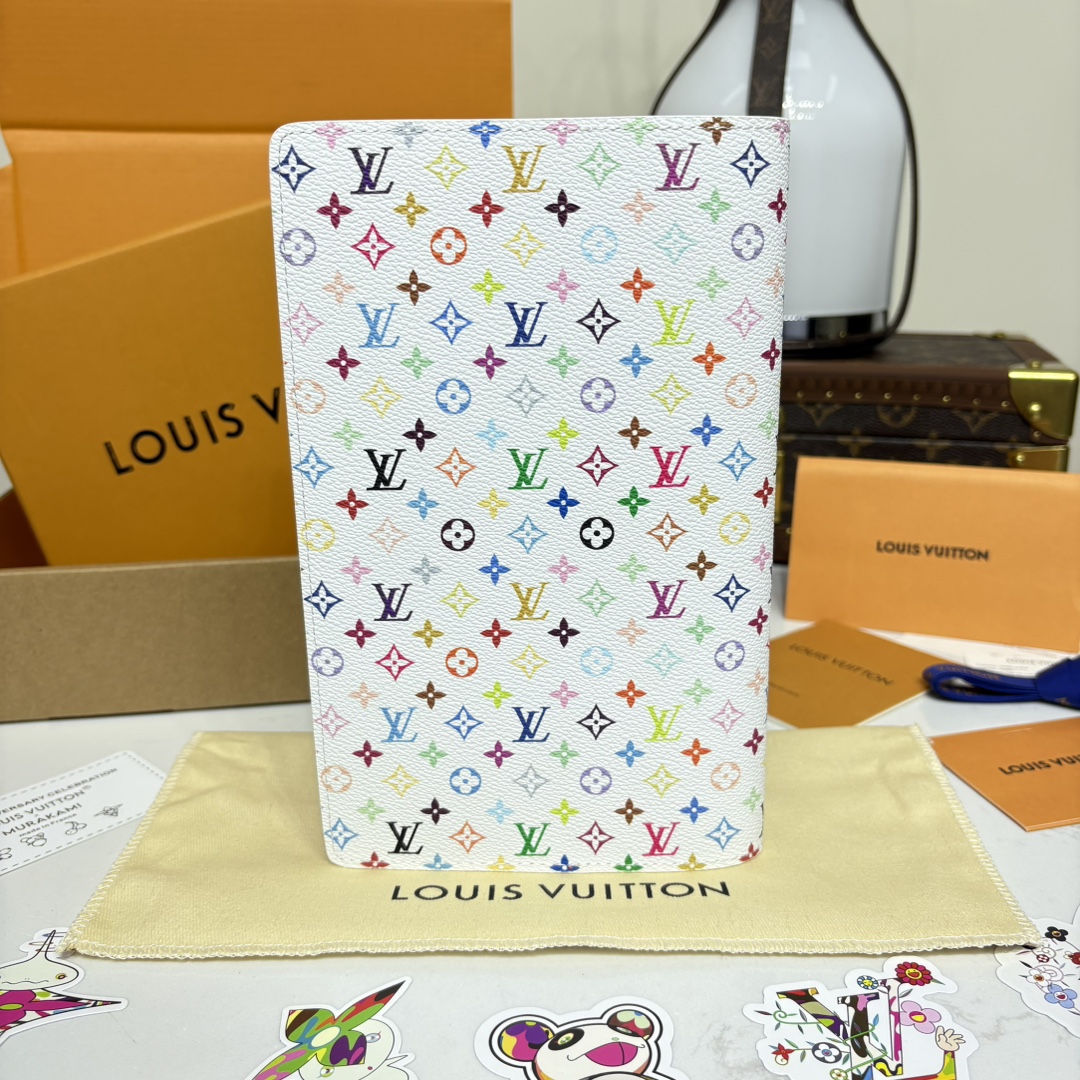 1179-X TM Notebook Cover – White Multicolor