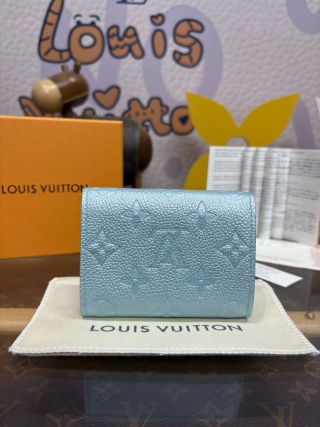 1198-Ski Collection – Blue Flap Card Holder