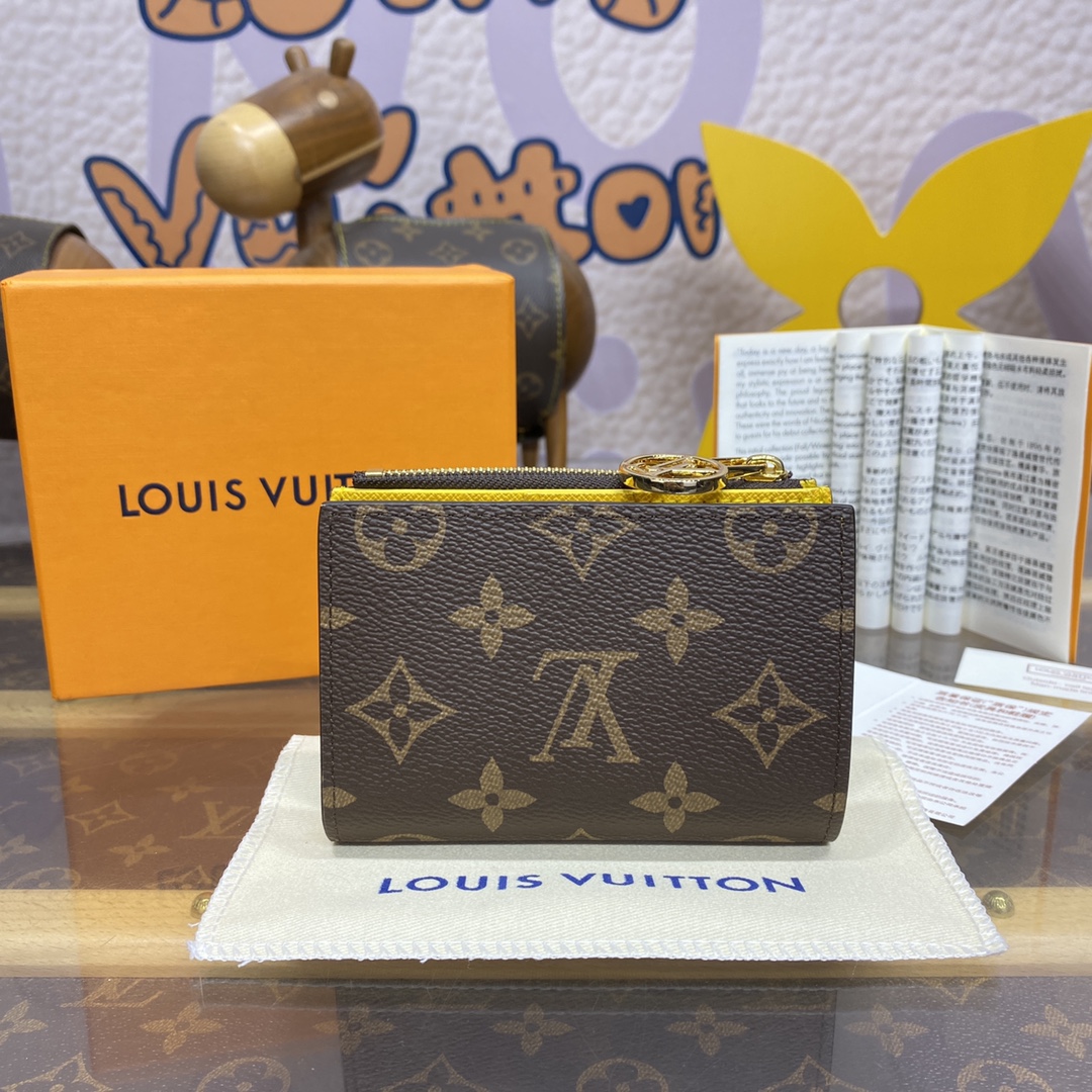 1224-Portefeuille Lisa Wallet – Yellow 🌼