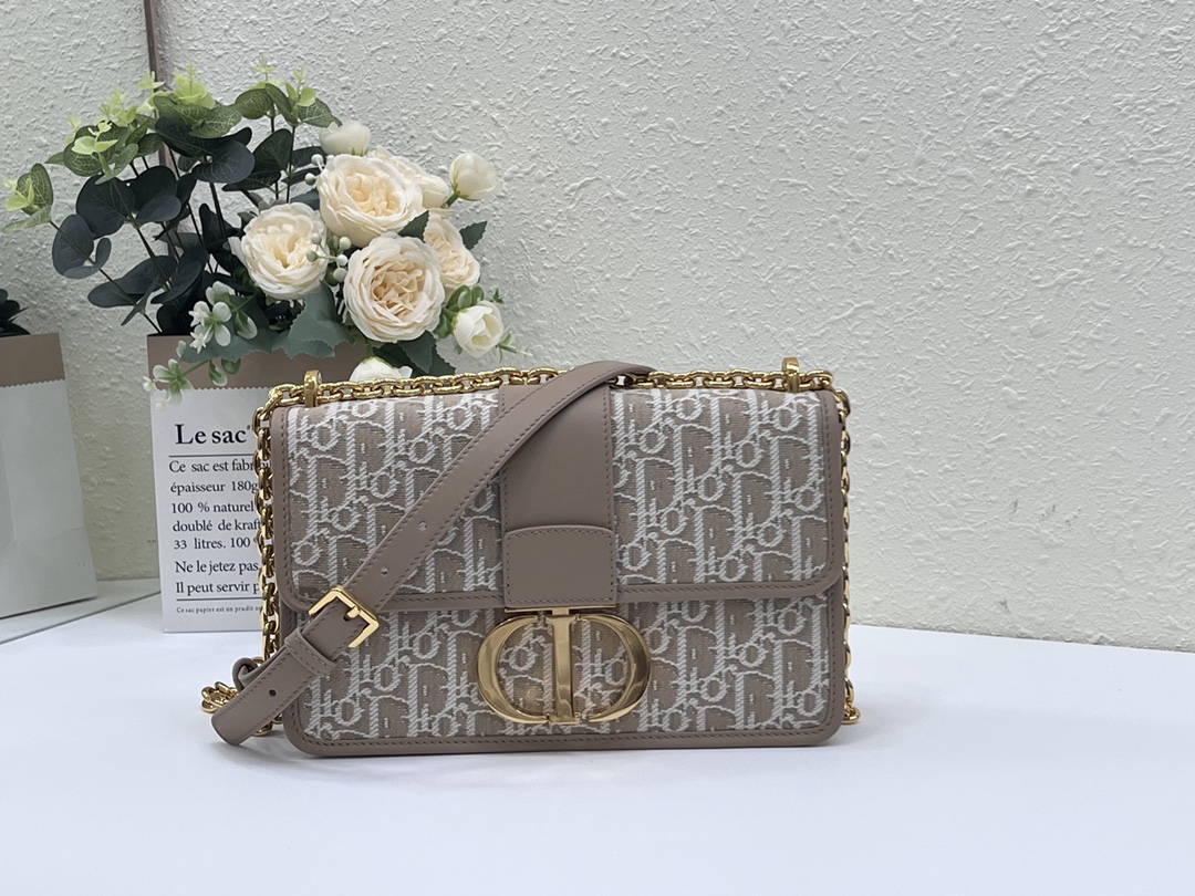 5036-Dior Oblique Jacquard Flap Bag | Iconic Heritage in a Refined Silhouette