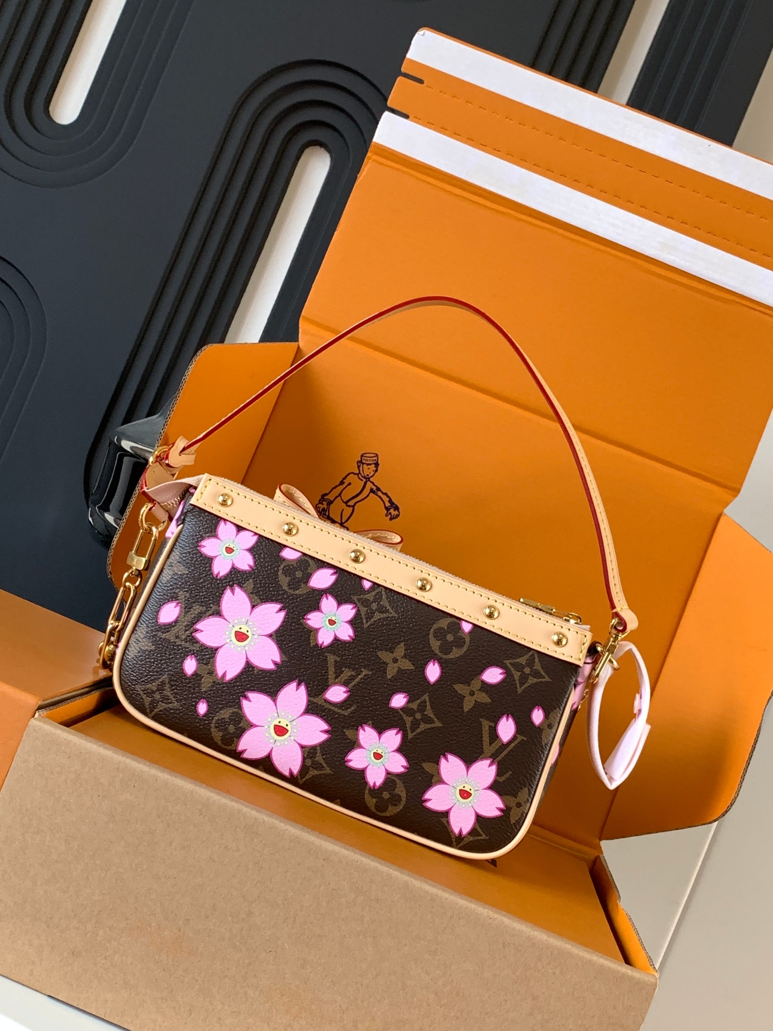 1248-Louis Vuitton Monogram Sakura Handbag | A Touch of Springtime Elegance