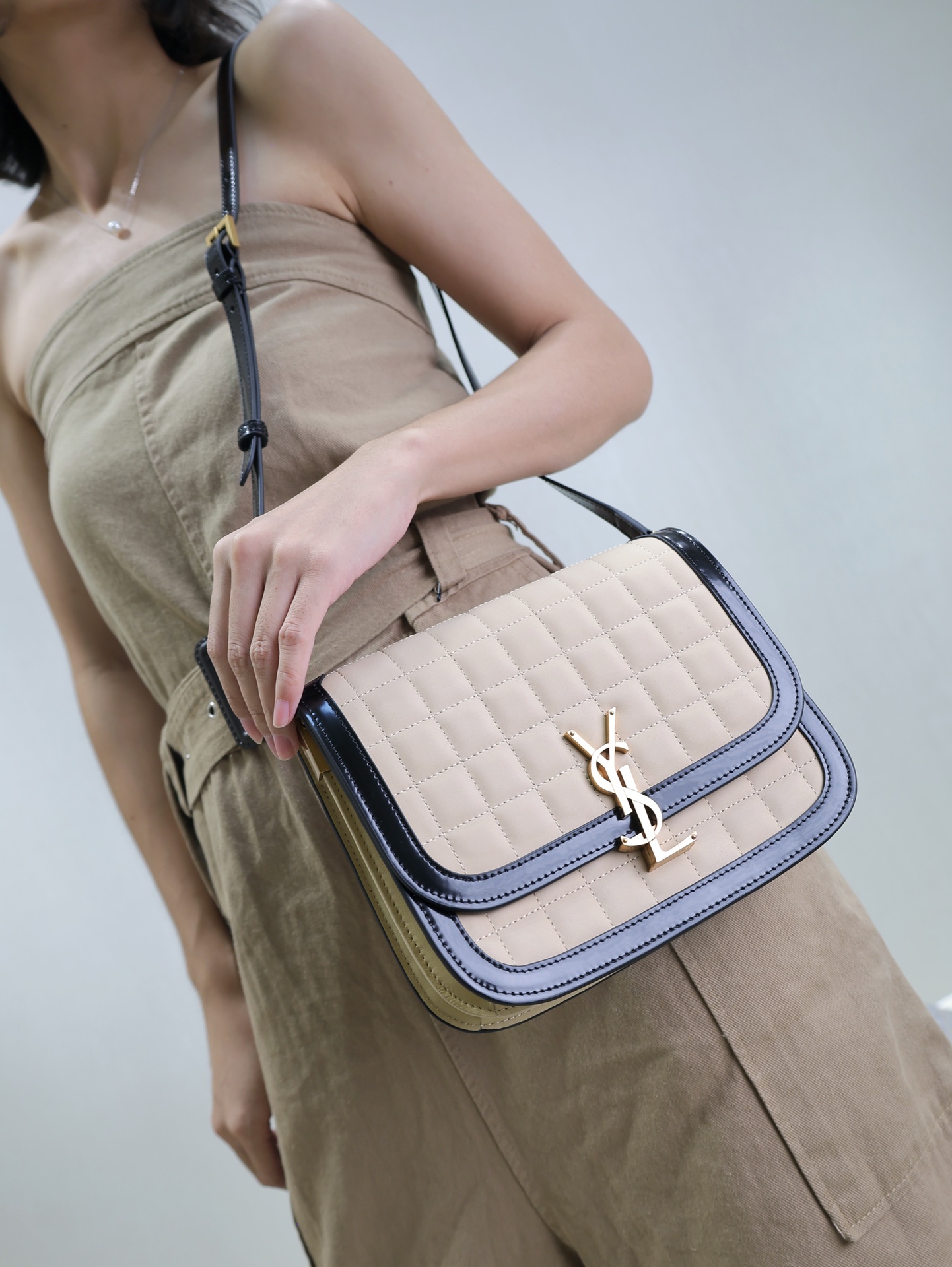 7074-Saint Laurent Quilted Crossbody Bag | Elegance Meets Everyday Chic