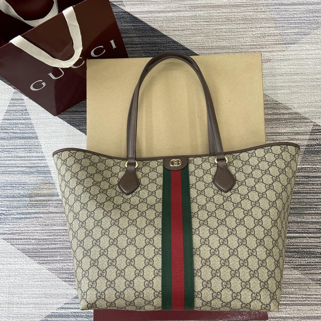 3036-Gucci GG Canvas Tote Bag | Where Heritage Meets Everyday Function
