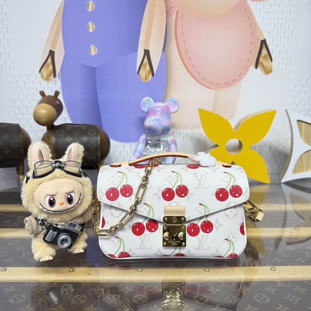 1273-Louis Vuitton Cherry Blossom Bag | Where Luxury Meets Playful Elegance