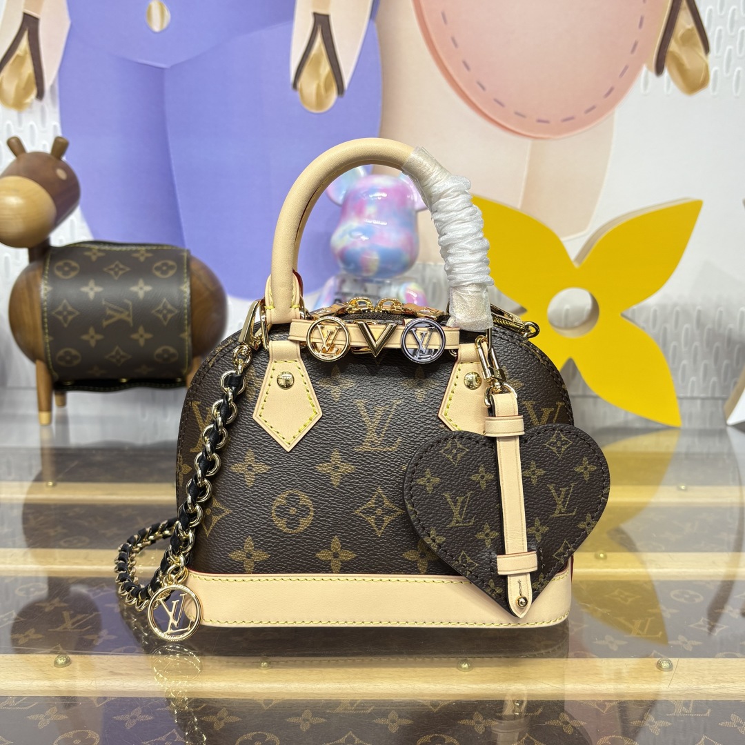 1262-Louis Vuitton Monogram Alma BB | Vintage Elegance with Iconic Flair