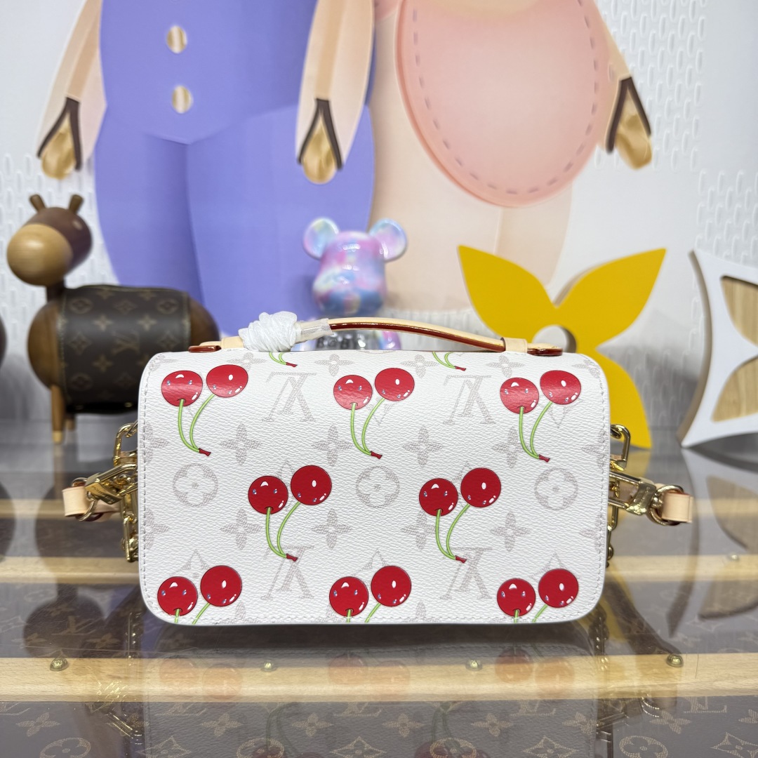 1273-Louis Vuitton Cherry Blossom Bag | Where Luxury Meets Playful Elegance
