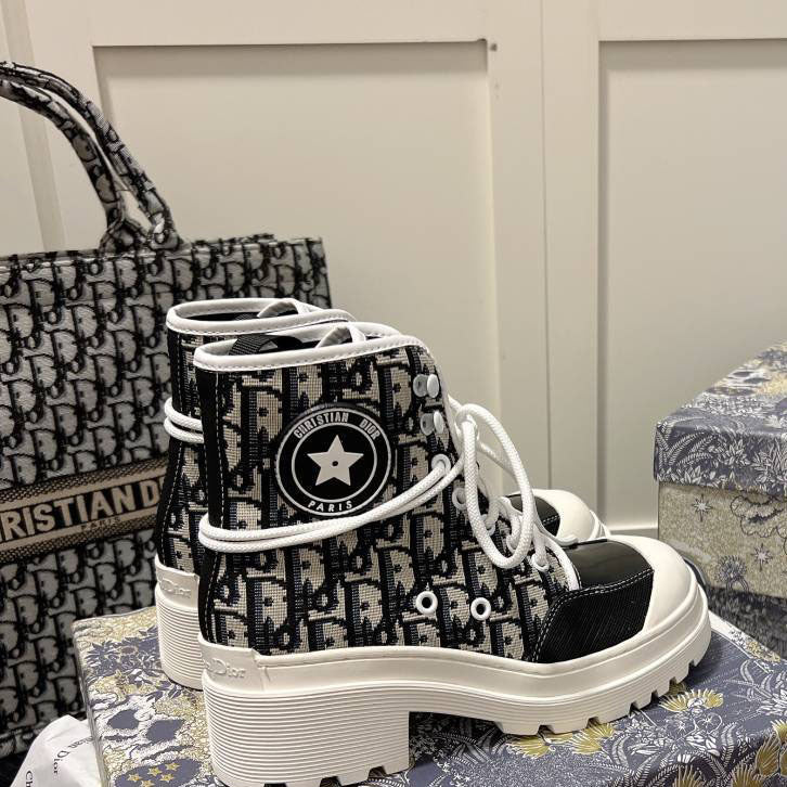 Casual business Martin shoes heightened platform lace-up high-top canvas women's shoes